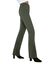 Legging bootcut uni, taille élastiquée (kaki)